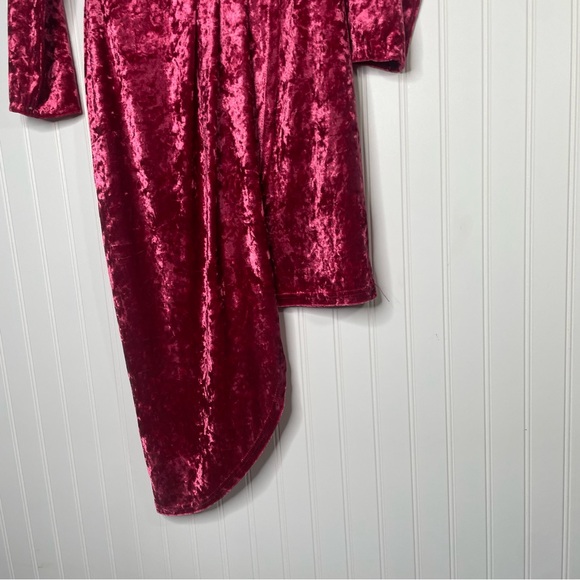 Lulus Velvet Silver Screen Dress - Picture 3 of 7
